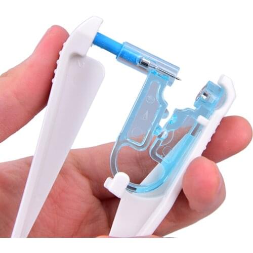 5Pcs Disposable Sterile Ear Piercing Unit Safety Health Unit Tool Ear Stud Asepsis Pierce Kit Ear Piercing Gun