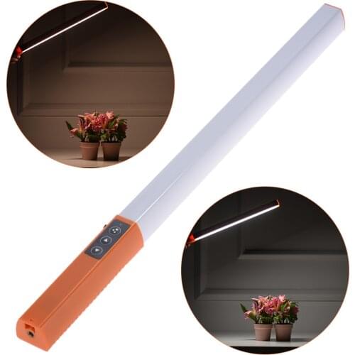 Portable Handheld LED Video Ice Light Photography Lamp Stick Adjustable Brightness & Color Temperature with Remote Control