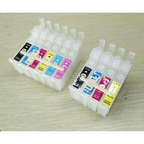 Universal Ciss ink cartridge with accessories tube bend sleeve clips For Epson Printers T2521 T2711 T2991 T1291 T1281 T0731