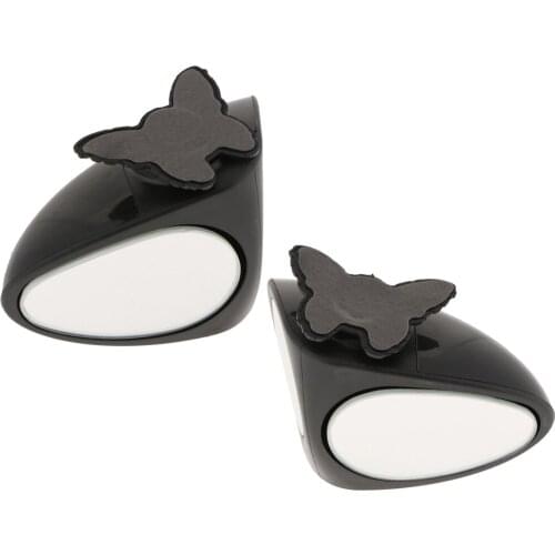 2Piece Auto Adjustable 360 Blind Spot Mirror Wide Angle Rear View Left+Right