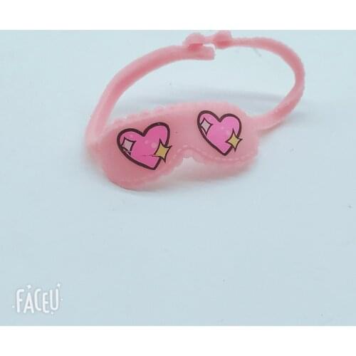 3pcs/set Original doll accessories contain hat & Headband & Eye mask Doll headwear girl gift