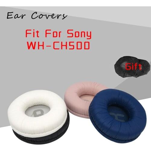 Ear Pads For Sony WH CH500 Headphone Earpads Replacement Headset Ear Pad PU Leather