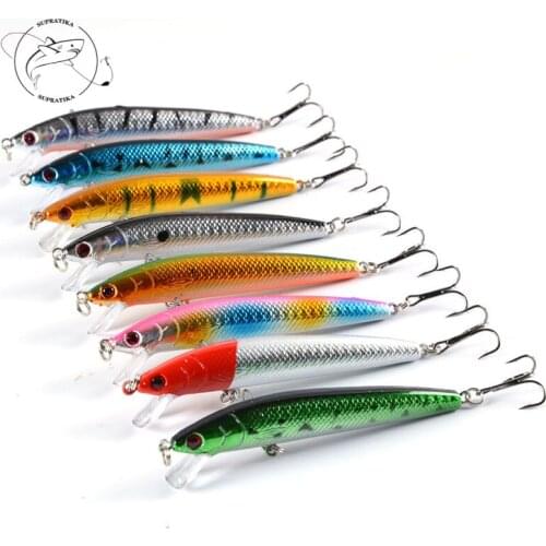 Diving Depth0.8M Anti-Corrosion Plastic Fishing Lure Artificial Minnow Floating Wobblers 95mm/8.5g Fishing Lure Hard Bait