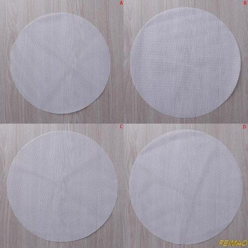 Non-Stick Silicone Mesh Cloth Baking Liners Kitchen Accessories Non-Stick Steamer For kitchen Steamer Bun Dim Sum Mesh Pad
