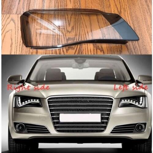 For Audi A8 2011 2012 2013 Car Headlight cover Headlamp Lens Auto Shell Cover