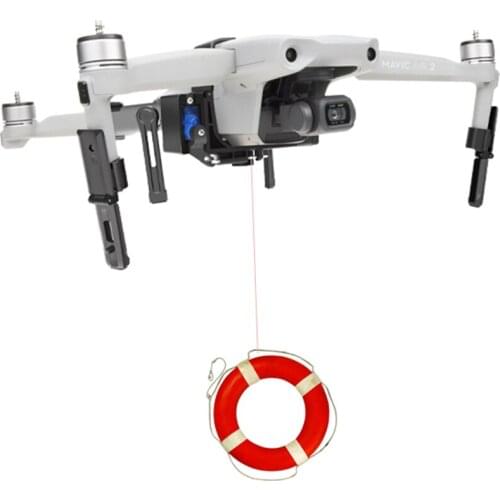 Drone Air Drop System Remote Throwing and Landing Gear Kit for DJI Mavic Air 2 Drone Emergency Rescue Wedding Gift Air Delivery