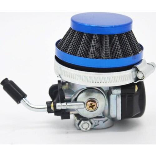 Motorcycle Carburetor with Air Filter fits For 2-stroke Jog 47cc-80cc Scooters Small four wheeler
