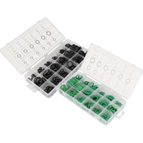 Multi-size Seal O-ring Assortment Kit Plastic Box Package NBR Rubber Washer Water leakage Prevention Gaskets Connector Fittings