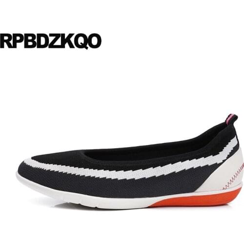 Lightweight ladies china slip on casual breathable black chinese designer shoes women luxury 2018 maternity flats round toe