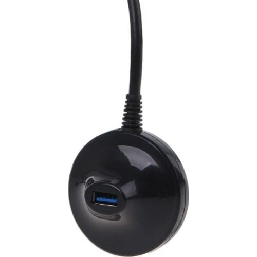 41QA USB Male to Female Wireless WIFI Adapter Extension Cradle Base Stand Docking Cable Cord USB2.0 USB3.0