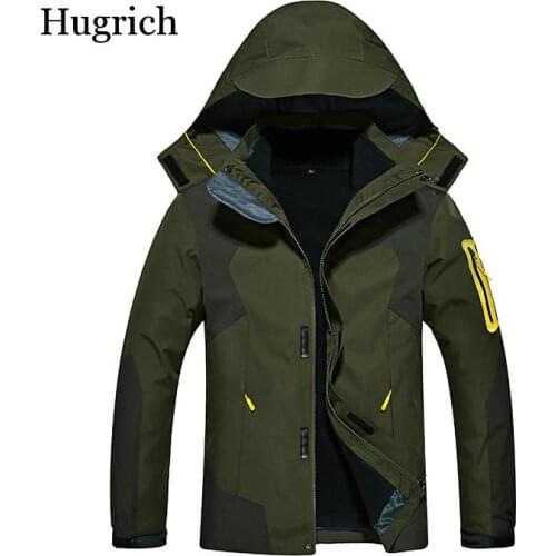 Autumn and Winter Mens and Womens Outdoor Stormsuit with Detachable Plush Liner