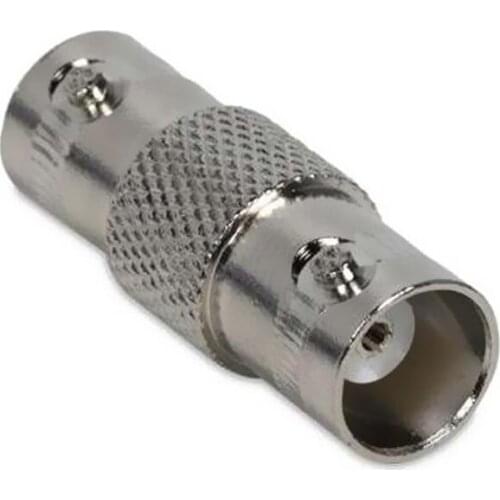 10PCS BNC Female to Female Jack Straight Convert Connector Adapter for CCTV 50ohm Copper