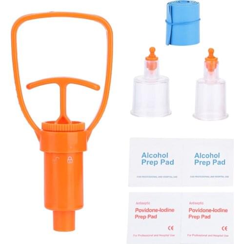 Outdoor Emergency Venom Aspiration Pump First Aid Safety Snake Bee Bite Sucking Tool Kit Emergency Vacuum Venom Extractor