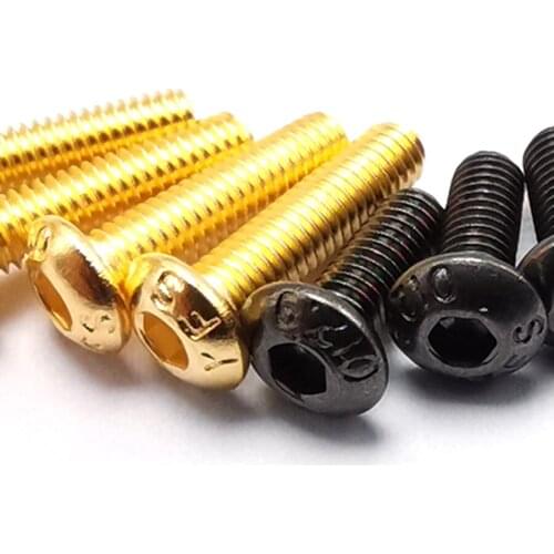 M3 Hex Socket Button Head Screw , Class 12.9 SCM435H Alloy steel ISO7380 Screws ,A067