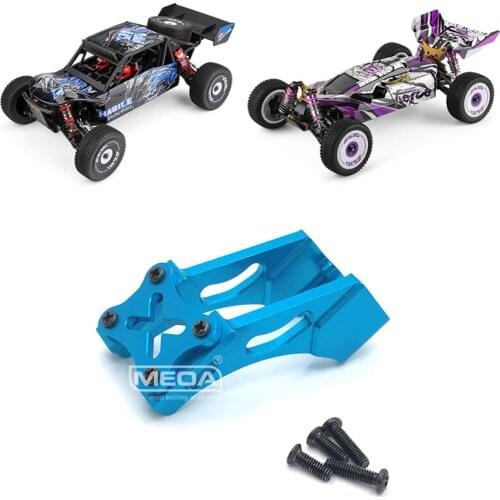 WLtoys RC Car Spare Parts 4WD 124018 124019 Blue Tail Firmware Group Set 1/12 Original Upgraded Metal Accessories