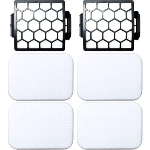 6pcs/set Filters for Shark Navigator Zero-M Self-Cleaning Brushroll Pet Pro Upright Vacuum ZU60 ZU62 ZU62C NV251 NV255