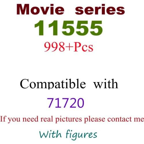 998Pcs 11555 Building Block Toy Hero Series 71720 Assembled Building Blocks Childrens Toy Gifts