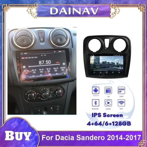 2 Din Android Car Radio HD Autoradio Multimedia Player For Dacia Sandero 2014-2017 Car Radio GPS Navigation Head Unit