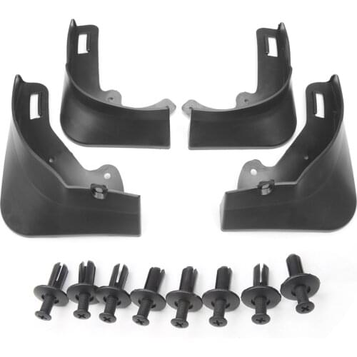 Car Fenders Auto Modification Tire Fenders Surrounding Mudguards Front Rear Fenders Protector Splash Guards for Model Y 2021
