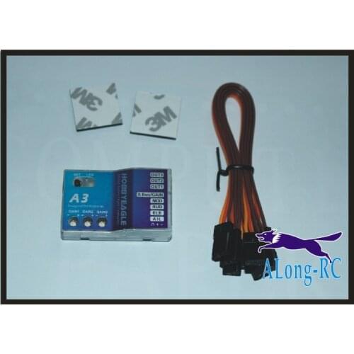 Free shipping : New A3 Airplane 3-axis Gyro Flight Controller Stabilizer System Gyro For Fixed Flying Wing Airplane 3d plane