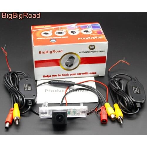 BigBigRoad For Peugeot 406 407 2D Coupe 4D Sedan 508 4D Sedan 5D Station Wagon HD CCD Night Vision Car Reverse Rear View Camera