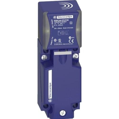 XS8C4A4NCG13 Inductive sensor XS8 40x40x117 - PBT - Sn40 mm - 12..48VDC - terminals