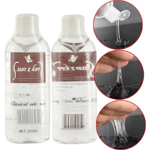 200ml Water Base Lubricant of Sex Anal Oil ,Vagina Gel Intimate Body SPA Massage Oil Lube Anal lubrication