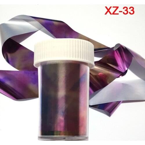 Multichromatic nail foil for nail art- 1 Roll Gradient Starry Sky Nail Foil 4CM*120CM Holographic Paper Decor Nail Sticker