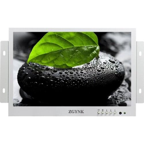 Zgynk10 inch white embedded cabinet ear instrument monitoring monitor HDMI medical display industrial portable open display