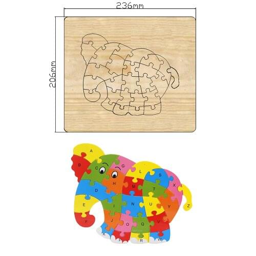 2021 New Pet Jigsaw Game Cutting Die Mold Diy Decoration Wooden Knife Mould Suitable For Fustelle Cutters