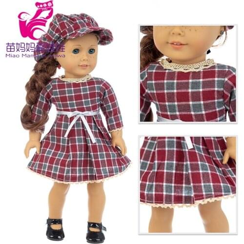 18 inch 45cm girl doll pattern formal suit for Alexander doll dress up baby girl gift toys