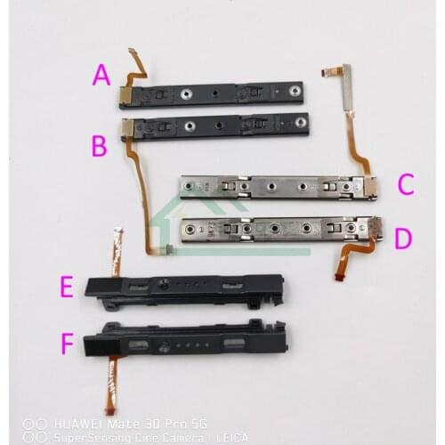 10pcs Original LR Slide Left Right Slider Rail for Nintendo switch Console for NS Joy-con controller Railway Repair