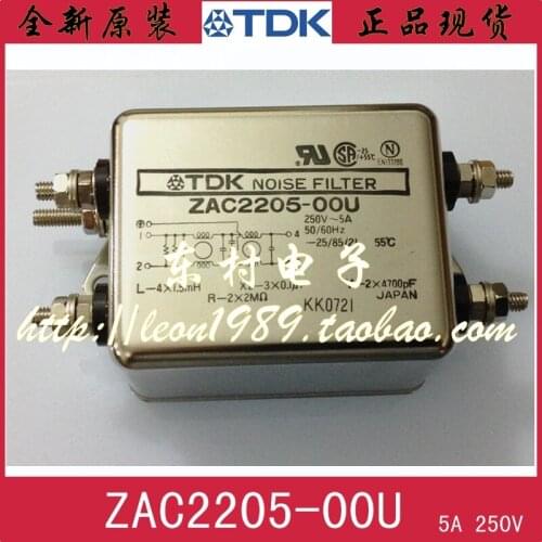 [SA]The new TDK filter ZAC2205-00U 5A RSHN-2006 TDK power filter 250V