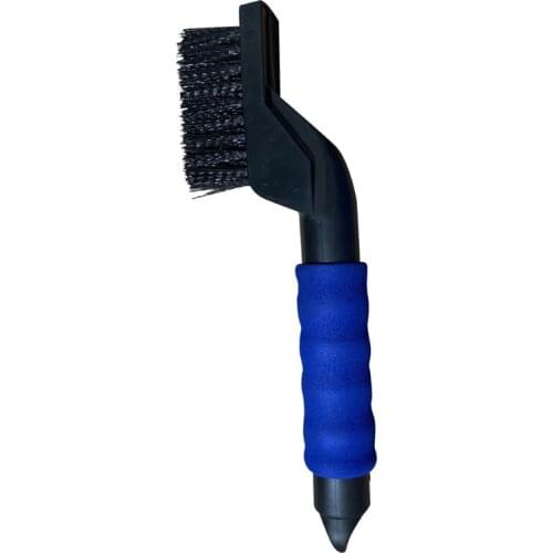 Snow Brush, No Scratch for Frost Remover & Broom Removal Tool, Auto Windshield Window Cleaning Brush with Foam Grip
