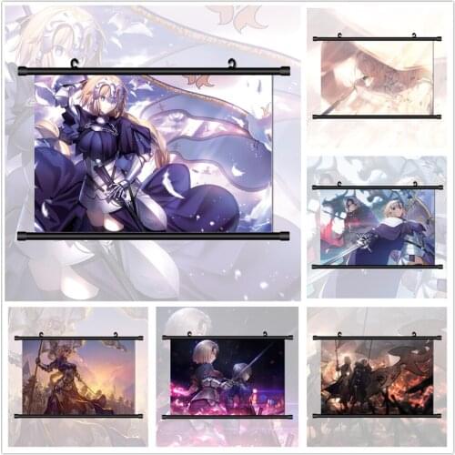 Fate Grand Order Jeanne Alter Anime Manga HD Print Wall Poster Scroll