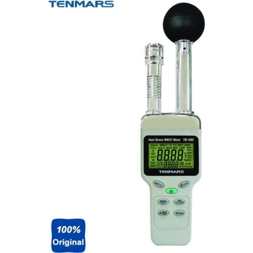 TM-188D Accurate Measurement Temperature Humidity Tester Heat Stress WBGT Meter