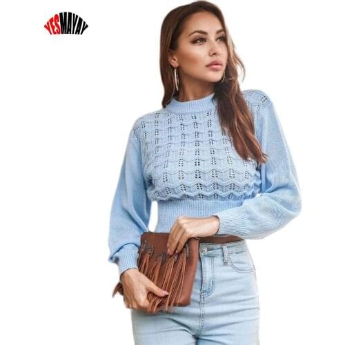 Женские свитера и кардиганы Yesmayay China At AliExpress