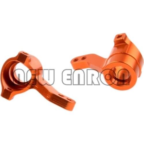2Pc Aluminum Front Steering Hub Carrier Knuckle #101208 For RC Racing Model Car 1/10 HPI WR8 3.0 Flux Ken Block Bullet ST MT 3.0