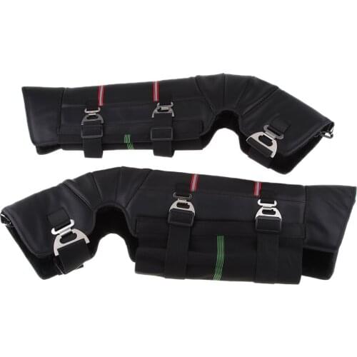 2Pcs Knee Pads Warmers Breathable Windproof Protection for Motorcycle Riding