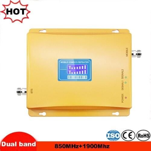2G 3G 4G Mobile Signal Repeater 850 1900 1700 signal booster GSM LTE AWS cellphone Signal Amplifier Mexico,Venezuela,Colombia