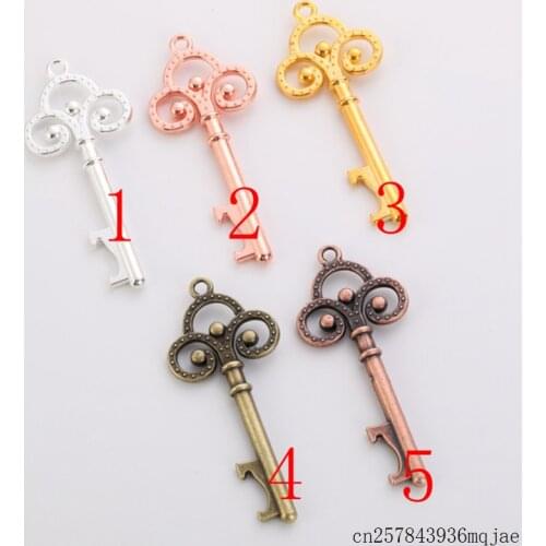 500 Pcs Key Shaped Bottle Opener Zinc Alloy Key Ring Beer Bottle Opener Wedding Favors Party Gifts