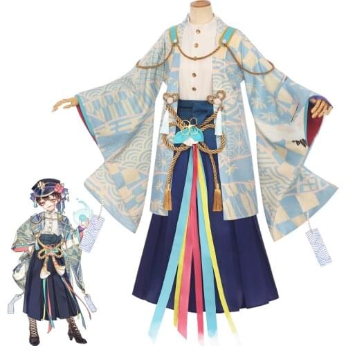 Anime Toilet-Bound Hanako-kun Hanako Kun Yugi Yashiro Nene New 2020 Japanese Kimono Dress Cosplay Costume Halloween costume