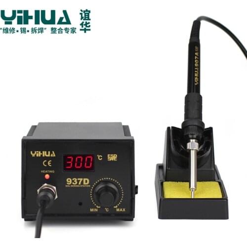 YIHUA 937D spot welder machine Digital LED display soldering station 110V/220V