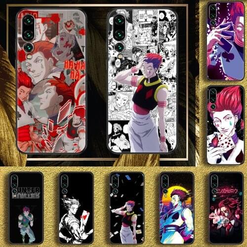 Anime HUNTER×HUNTER Hisoka Phone case For Huawei P Mate P10 P20 P30 P40 10 20 Smart Z Pro Lite 2019 black tpu prime 3D