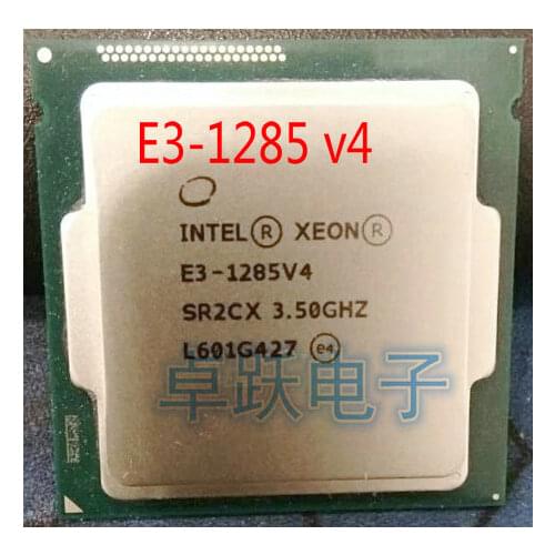 Intel E3-1285 v4 3.5GHz Quad Core desktop processors Computer CPU E3-1285v4 scrattered pieces free shipping