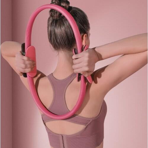 Yoga Circle Fitness Thin Legs for Women Professional Muscle Training Pilates Circle Fitness Accessories Gym Exercise Beginner