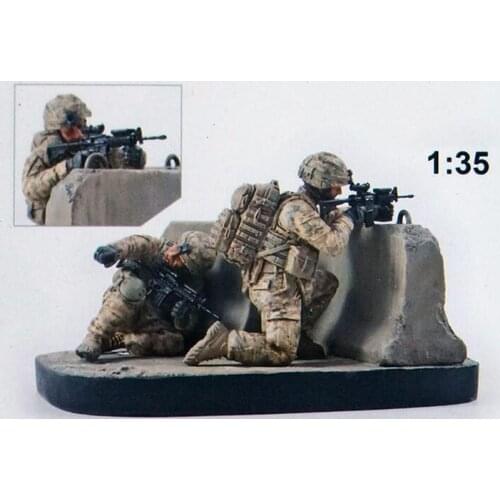 1/35 ancient in Afghanistan Counteroffensive with base toy Resin Model Miniature resin figure Unassembly Unpainted