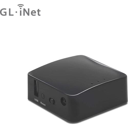 GL.iNet GL-AR300M16 Mini Router, Wi-Fi Repeater, OpenWrt Pre-Installed, 300Mbps High Performance, 16MB Nor Flash,128MB RAM