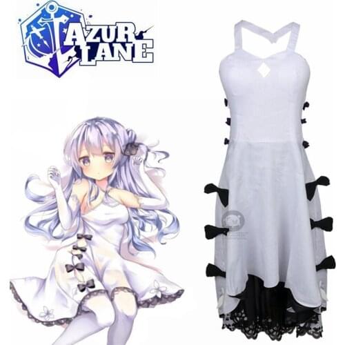Game Azur Lane Unicorn Cosplay Costume Girls Summer Dress Halloween Carnival Uniforms Cute Outfits Custom Made