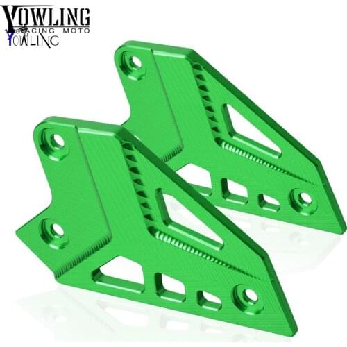 For Kawasaki Z900 2017 Motorcycle Accessories Heel Protective Cover Guard LOGO Foot Peg Protector Heel Protective Cover Guard